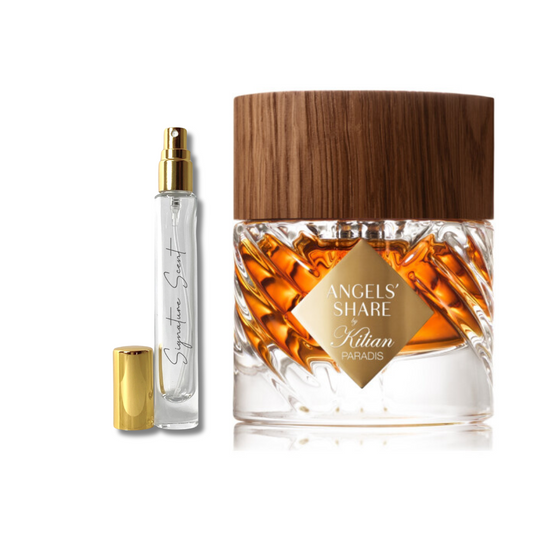 Decant Angels' Share – mostre parfum unisex gurmand, cu note de coniac, scorțișoară și praline. Perfect pentru toamnă și iarnă. Descoperă decanturi parfum calde și rafinate din categoria parfumuri damă și parfumuri bărbați.