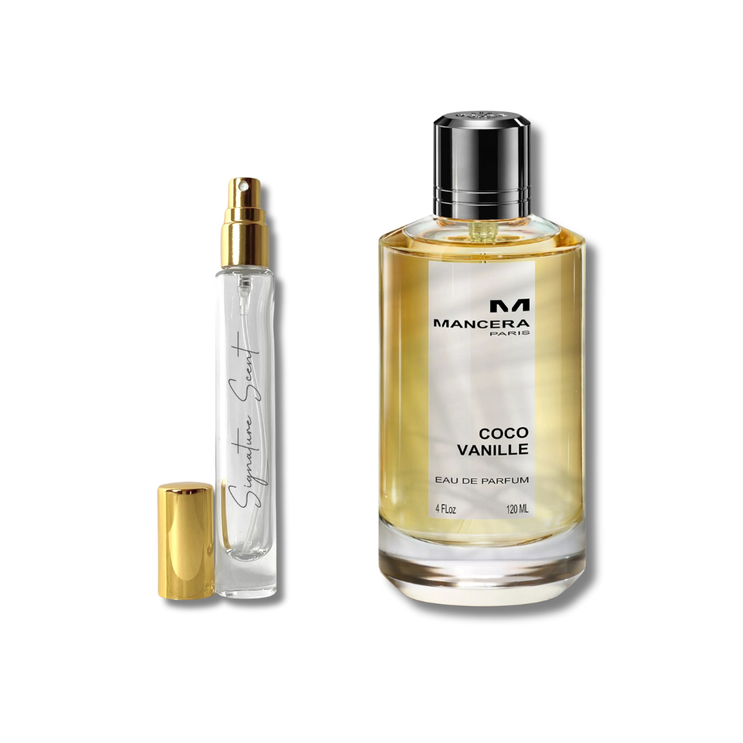 Decant Coco Vanille – mostre parfum damă gurmand-exotic, cu note de nucă de cocos, vanilie și ylang-ylang. Perfect pentru vară și primăvară. Descoperă decanturi parfum dulci și tropicale din categoria parfumuri damă de nișă.
