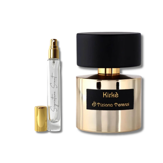 Decant Kirke – mostre parfum unisex fructat-chypre, cu note de piersică, fructe de pădure și mosc. Perfect pentru vară și primăvară. Descoperă decanturi parfum seducătoare și exotice din categoria parfumuri damă și parfumuri bărbați.
